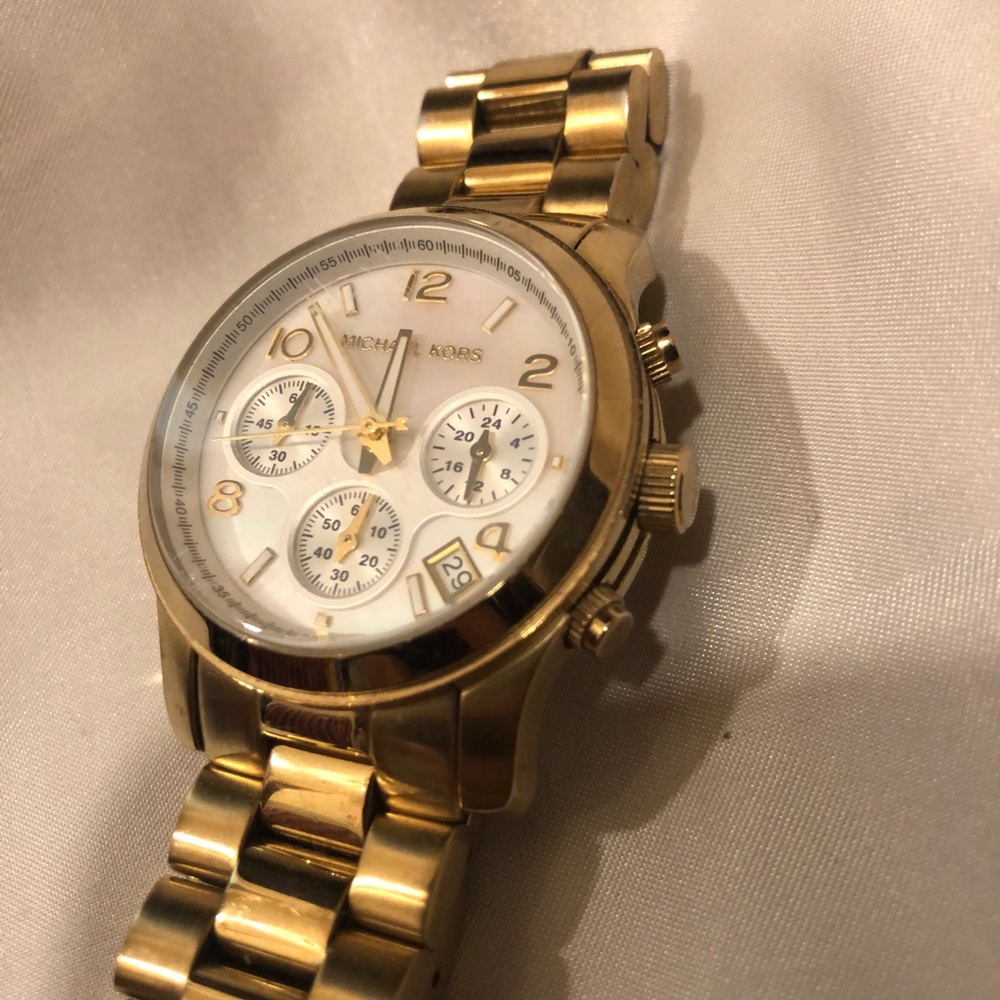 Michael Kors Ladies Gold Watch